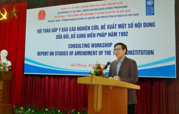 Constitution represents Vietnamese will and aspiration - ảnh 1